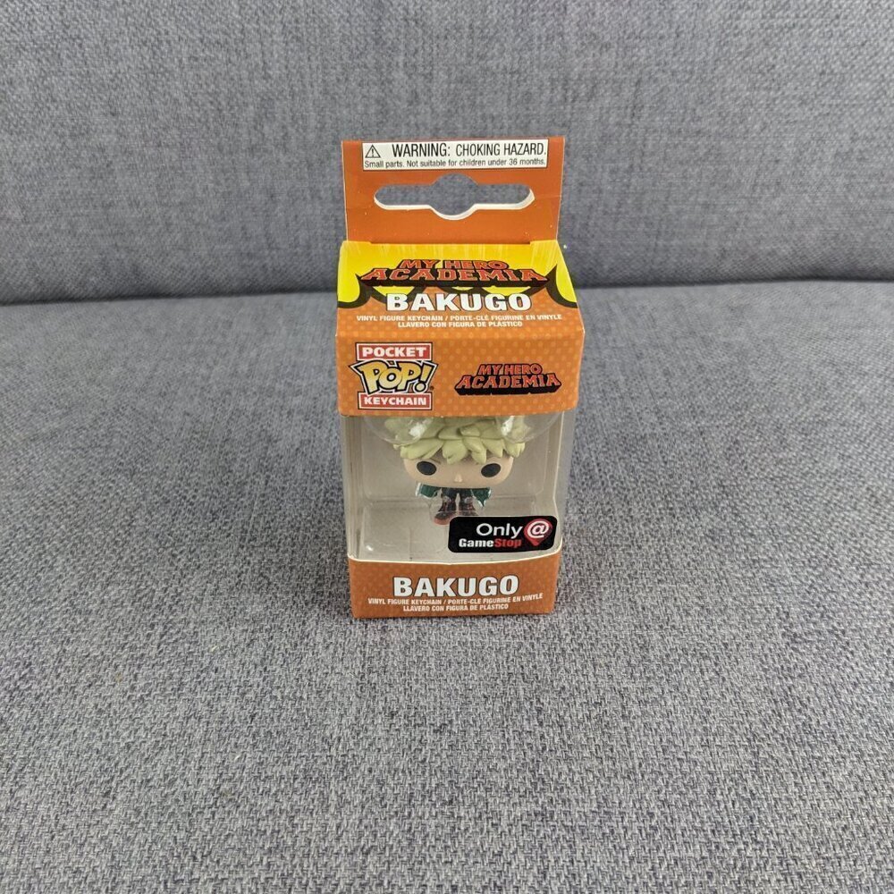 Funko x My Hero Academia MHA Bakugo Gamestop Exclusive Keychain - Picture 2 of 7